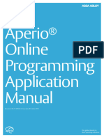 Aperio Online Programming Application Manual-C