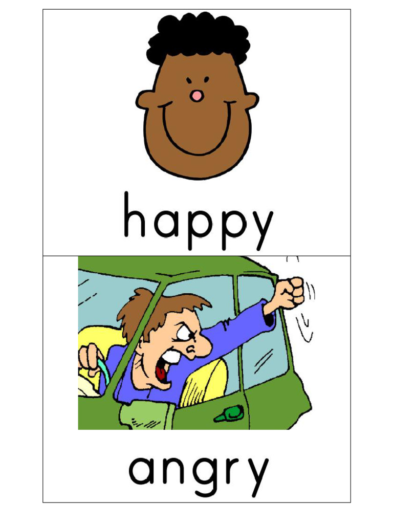 Emotion Flashcards PDF