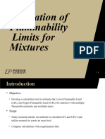 Tool To Calculate LFL and UFL of Flammable Mixtures With Inerts