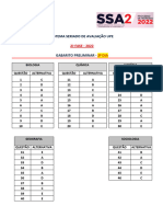 Gabarito Preliminar Ssa2,2dia