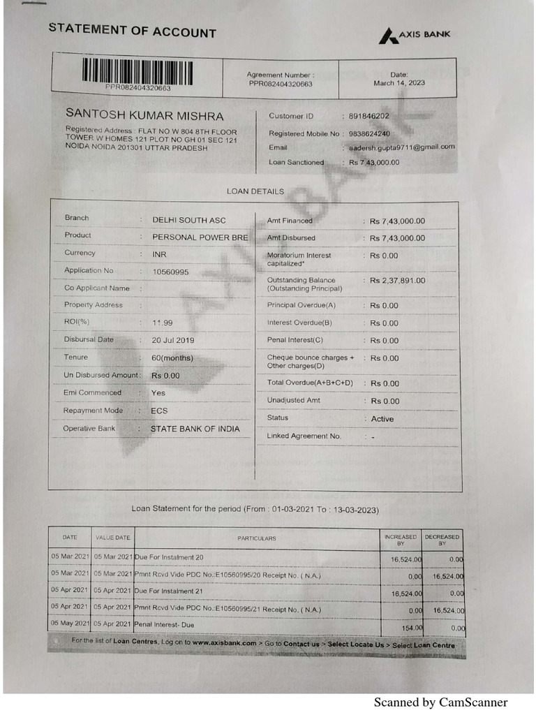 axis-repayment-schedule-pdf