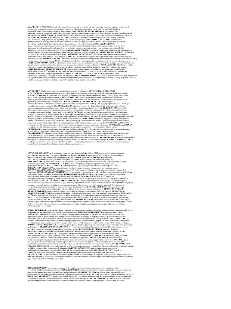 Definicje | PDF