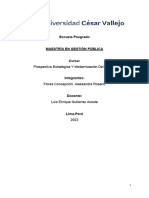 Prospectiva Estrategica Y Modernizacion Del Estado