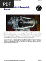 Patch Detroit Diesel Allison 250 Turbine Powered - Écusson Tissu Noir - Vintage Style
