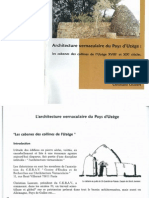 Architecture vernaculaire du Pays d'Uzège : les cabanes des collines de l'Uzège XVIIIe et XIXe siècles. Christiane Chabert