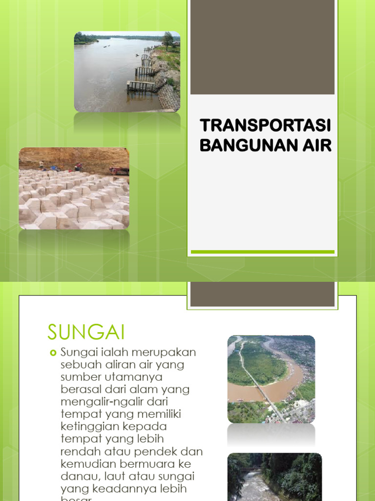 Morfologi dan Erosi Sungai serta Bangunan Air | PDF