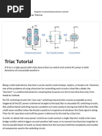 Triac Tutorial and Triac Switching Circuits