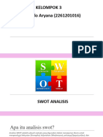 Analisis Swot Kelompok 3