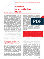 Cómo Enseñar A Resolver Conflictos Sin Violencia PDF