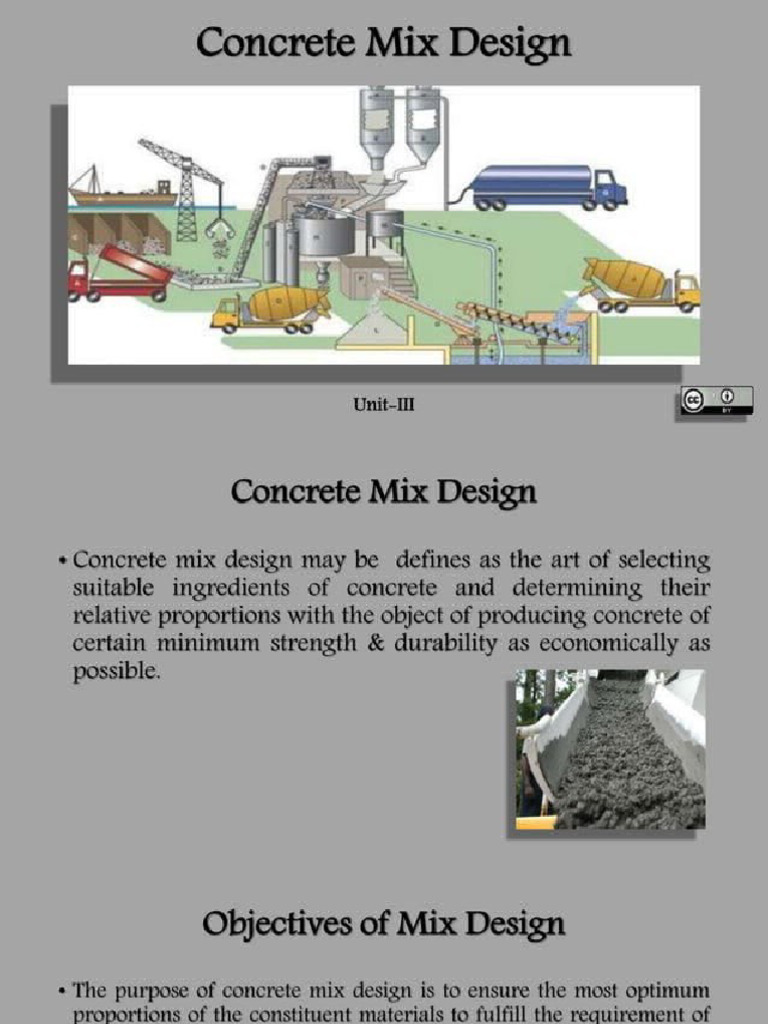 Concrete Mix Design PDF