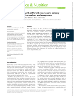 Food Science Nutrition - 2015 - Rocha - Passion Fruit Juice With Different Sweeteners Sensory Profile by Descriptive