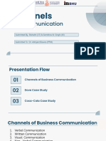 Channels of Communication