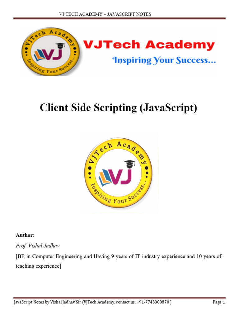 UNIT-II Array, Functions and String | PDF | Java Script | Parameter ...