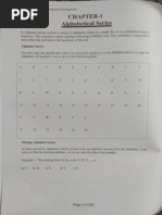 Alphabetic Series (Logical Reasoning) With Exercise - 1