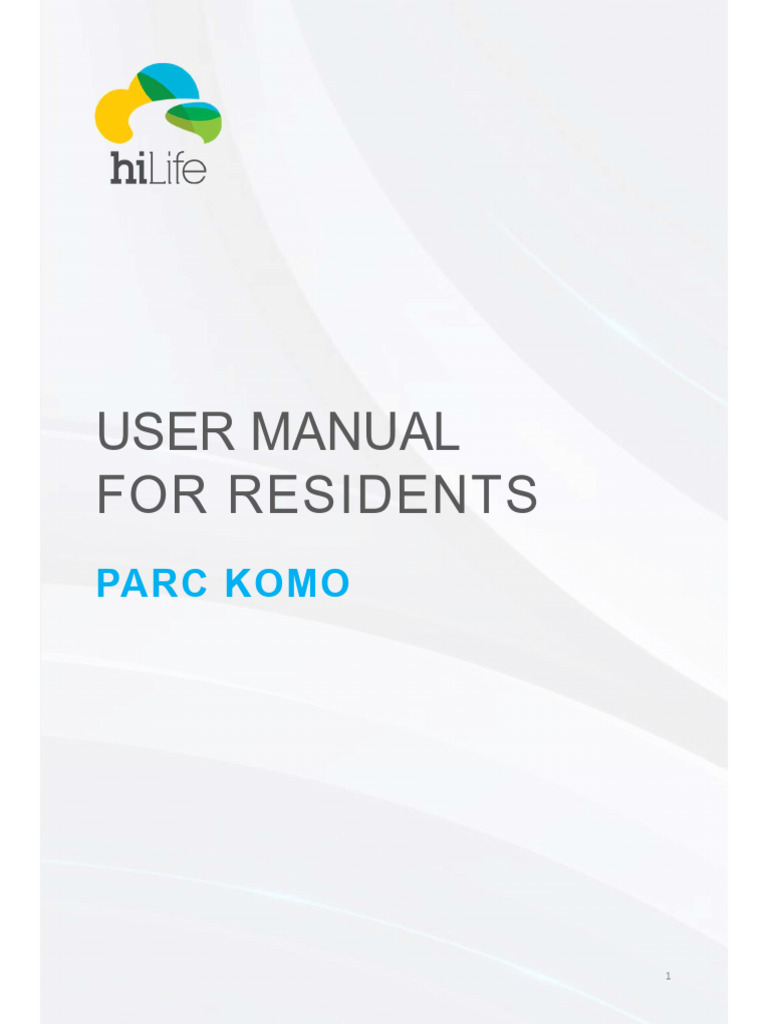 Security System User Manual For Residents (Hilife) | PDF