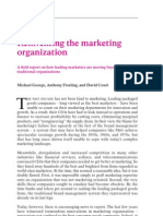 Reinventing The Marketing Organisation
