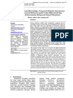 Jurnal Pengaruh Financial Knowledge, Financial Attitude Dan Income Terhadap Financial Behavior Pada Usaha Mikro Kecil Dan Menengah Di Kecamatan Marpoyan Damai