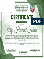 NSTP Certificate