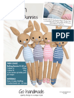 Uk Bade Bunnies Booklet