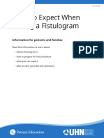 Fistulogram