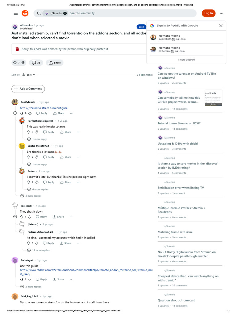 ULTIMATE GUIDE TO STREMIO TORRENTIO RD R STREMIOADDONS intelligence overview