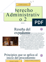 Derecho Administrativ O2: N°EXP.6264642