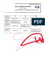 Practical Datesheets