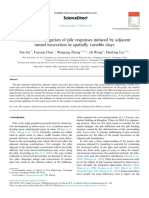 Numerical Investigation of Pile Responses Induced by Adjacent - 2022 - Undergrou