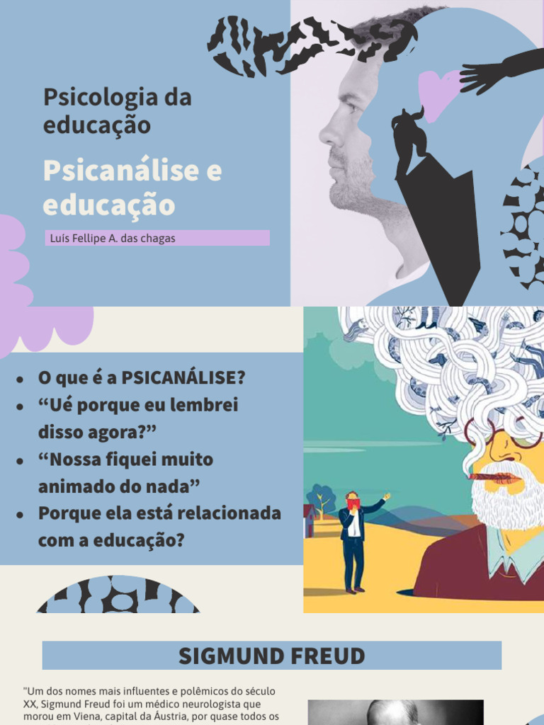 Psicanálise e Educação | PDF | Psicanálise | Mente inconsciente