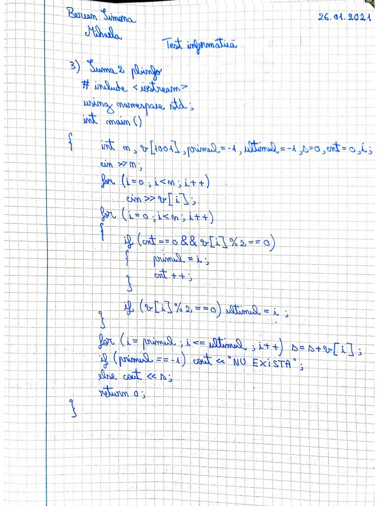 Test Informatica | PDF