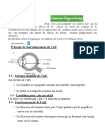 Défauts Et Corrections de La Vision - Élève