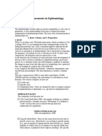 2-3basic Measurments in Epidemiology