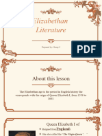 Elizabethan-Literature
