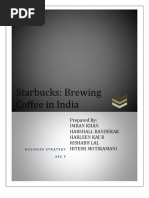 Download Starbucks Report by nitinjainmech SN68220468 doc pdf
