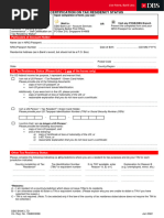 CBG Combined Self Cert With Return Address