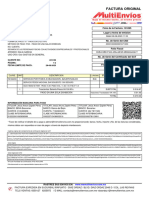 Factura Original: Folio de La Factura: 101095 Lugar y Fecha de Emision