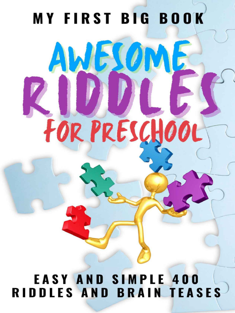 My First Big Book Awesome Riddles for Preschool Easy and Simple 400