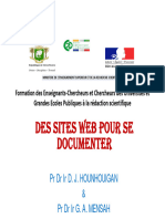 4 - Lien 4-1 - Sites Web Pour Se Documenter