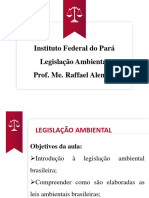 Aula 1. Legislação Ambiental