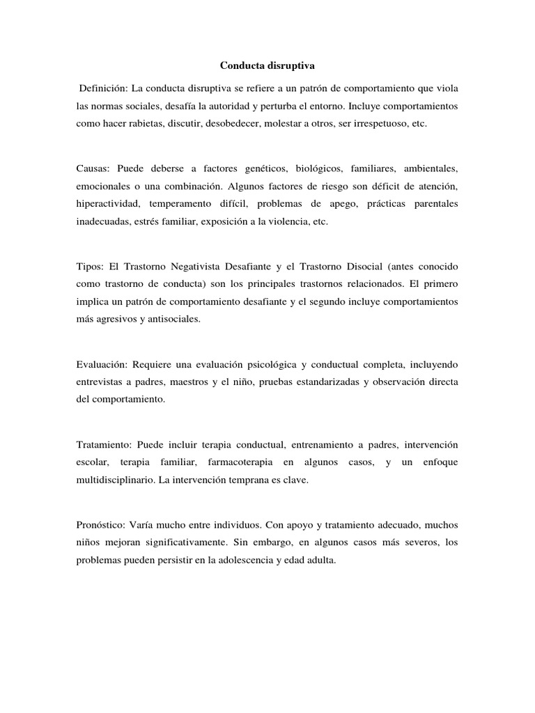 Conducta Disruptiva PDF
