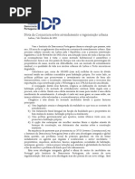 IDP - NOTA SOBRE ARRENDAMENTO E RENOVAÇÃO URBANA