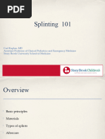 SplintER Series Common ED Splint Techniques 104 | PDF | Thumb | Arm
