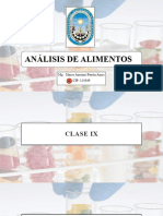 Análisis de Alimentos Clase 09