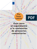 3. UNESCO. Guía para el seguimiento y la evaluación de proyectos comunitarios.  Organización de las Naciones Unidas para la Educación, la Ciencia y la Cultura