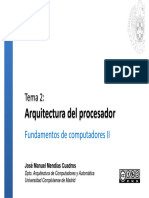 EC Tema1 ArquitecturaDelProcesador