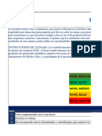 Diagnóstico Nivel de Productividad