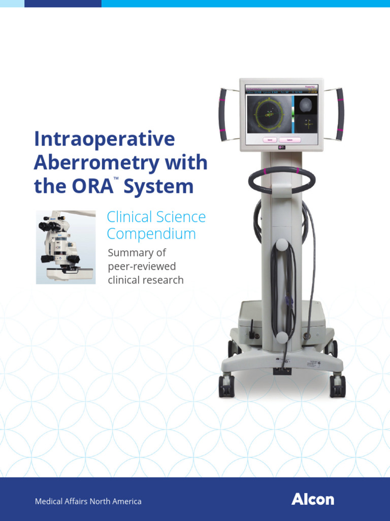 Intraoperative Aberrometry With The ORA™ System P US ORA 2000019