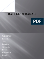 Battle of Badar