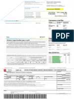 Consumo e Tarifas: Nota Fiscal / Conta de Gás