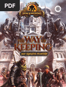 Iron Kingdoms 5e - The Way of Keeping New Monastic Tradition